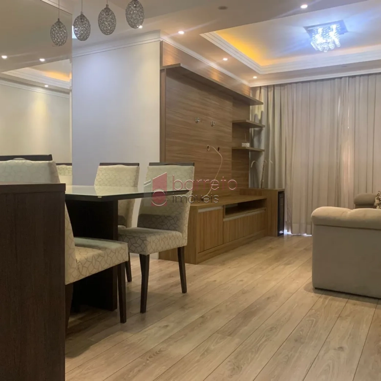 APARTAMENTO SEMI MOBILIADO PARA LOCAÇÃO NO CONDOMÍNIO JARDIM CONQUISTA – JUNDIAÍ/SP