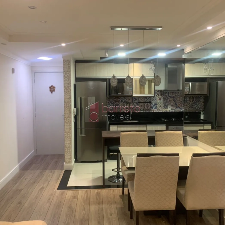 APARTAMENTO SEMI MOBILIADO PARA LOCAÇÃO NO CONDOMÍNIO JARDIM CONQUISTA – JUNDIAÍ/SP