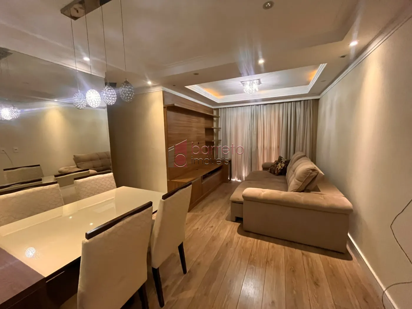 APARTAMENTO SEMI MOBILIADO PARA LOCAÇÃO NO CONDOMÍNIO JARDIM CONQUISTA – JUNDIAÍ/SP