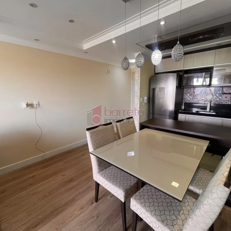 APARTAMENTO SEMI MOBILIADO PARA LOCAÇÃO NO CONDOMÍNIO JARDIM CONQUISTA – JUNDIAÍ/SP