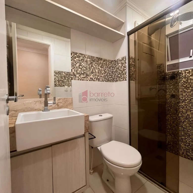 APARTAMENTO SEMI MOBILIADO PARA LOCAÇÃO NO CONDOMÍNIO JARDIM CONQUISTA – JUNDIAÍ/SP