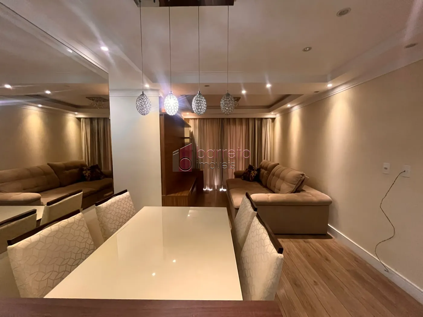 APARTAMENTO SEMI MOBILIADO PARA LOCAÇÃO NO CONDOMÍNIO JARDIM CONQUISTA – JUNDIAÍ/SP