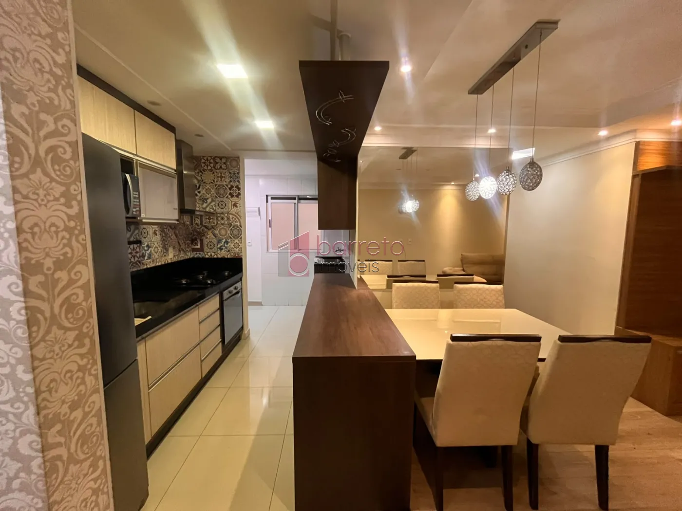 APARTAMENTO SEMI MOBILIADO PARA LOCAÇÃO NO CONDOMÍNIO JARDIM CONQUISTA – JUNDIAÍ/SP