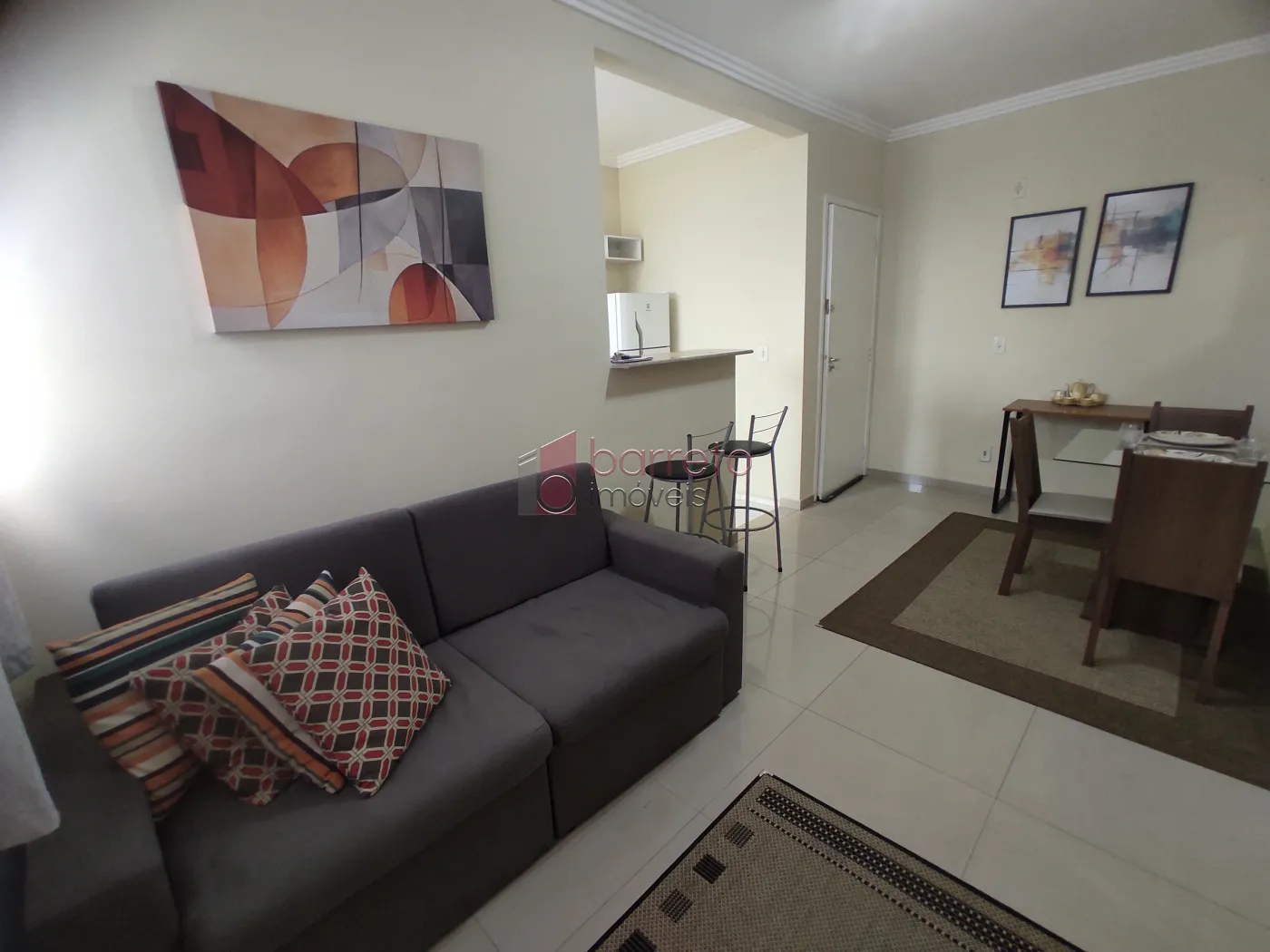 APARTAMENTO MOBILIADO PARA LOCAÇÃO NO CONDOMÍNIO SPAZIO JOANESBURGO – JUNDIAÍ/SP