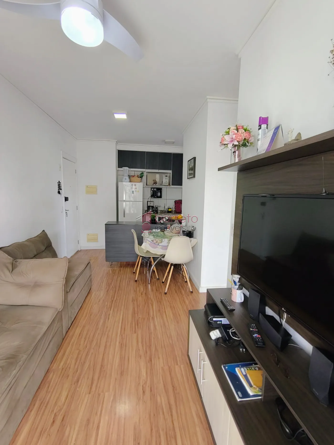 APARTAMENTO À VENDA NO CONDOMÍNIO LIVING ITIRAPINA – VILA HORTOLÂNDIA – JUNDIAÍ/SP