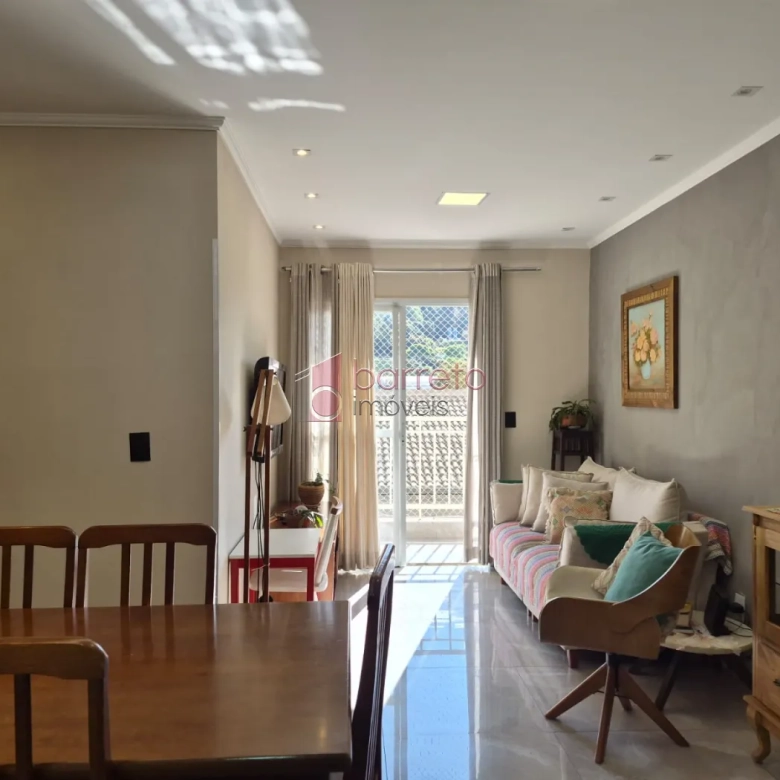 APARTAMENTO COM 02 QUARTOS E SUÍTE À VENDA NO CONDOMÍNIO APUÃ NA VILA JUNDIAINÓPOLIS EM JUNDIAÍ/SP