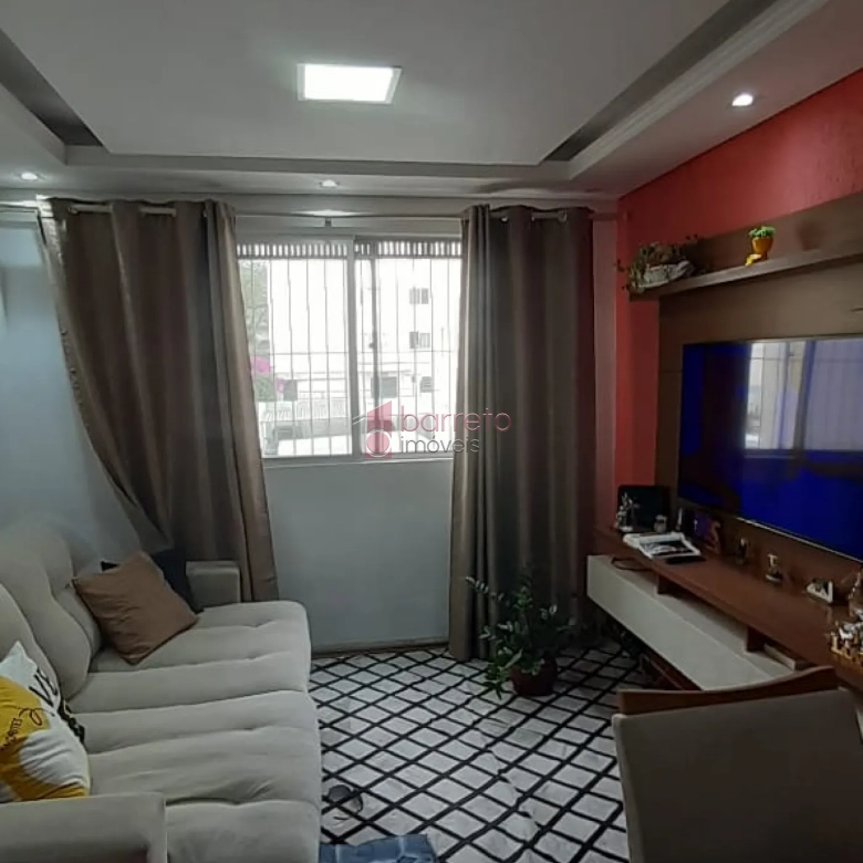 APARTAMENTO À VENDA NO CONDOMÍNIO TIRADENTES – VILA RIO BRANCO – JUNDIAÍ/SP