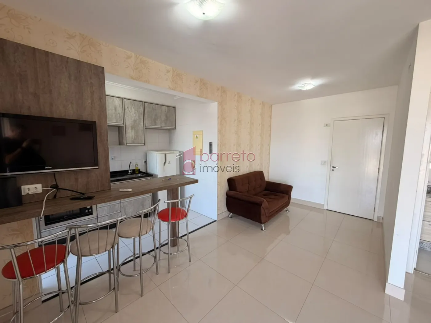 FLAT SEMI MOBILIADO PARA VENDA E LOCAÇÃO NO CONDOMÍNIO IN DESIGN RESIDENCE – JUNDIAÍ/SP