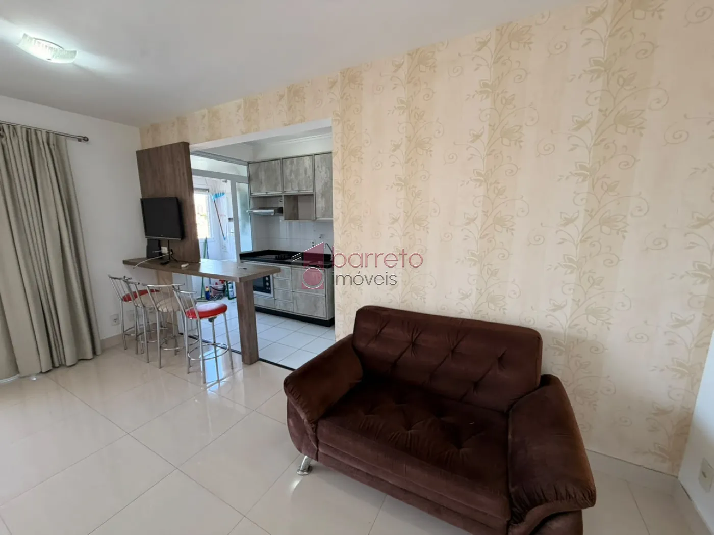 FLAT SEMI MOBILIADO PARA VENDA E LOCAÇÃO NO CONDOMÍNIO IN DESIGN RESIDENCE – JUNDIAÍ/SP