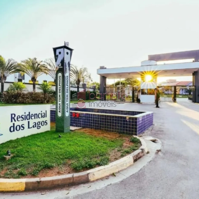 EXCELENTE TERRENO À VENDA NO CONDOMÍNIO RESIDENCIAL DOS LAGOS EM ITUPEVA/SP