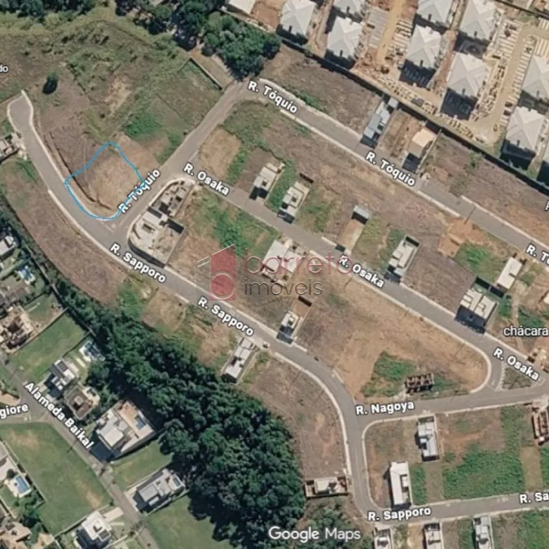 TERRENO DECLIVE  À VENDA ESQUINA, LOCALIZADO NO JARDIM JAPÃO, NA CIDADE DE ITUPEVA SP.