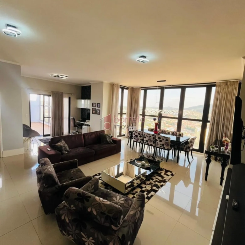 COBERTURA DUPLEX MOBILIADA PARA VENDA NO CONDOMÍNIO ANITA GARIBALDI – JUNDIAÍ/SP