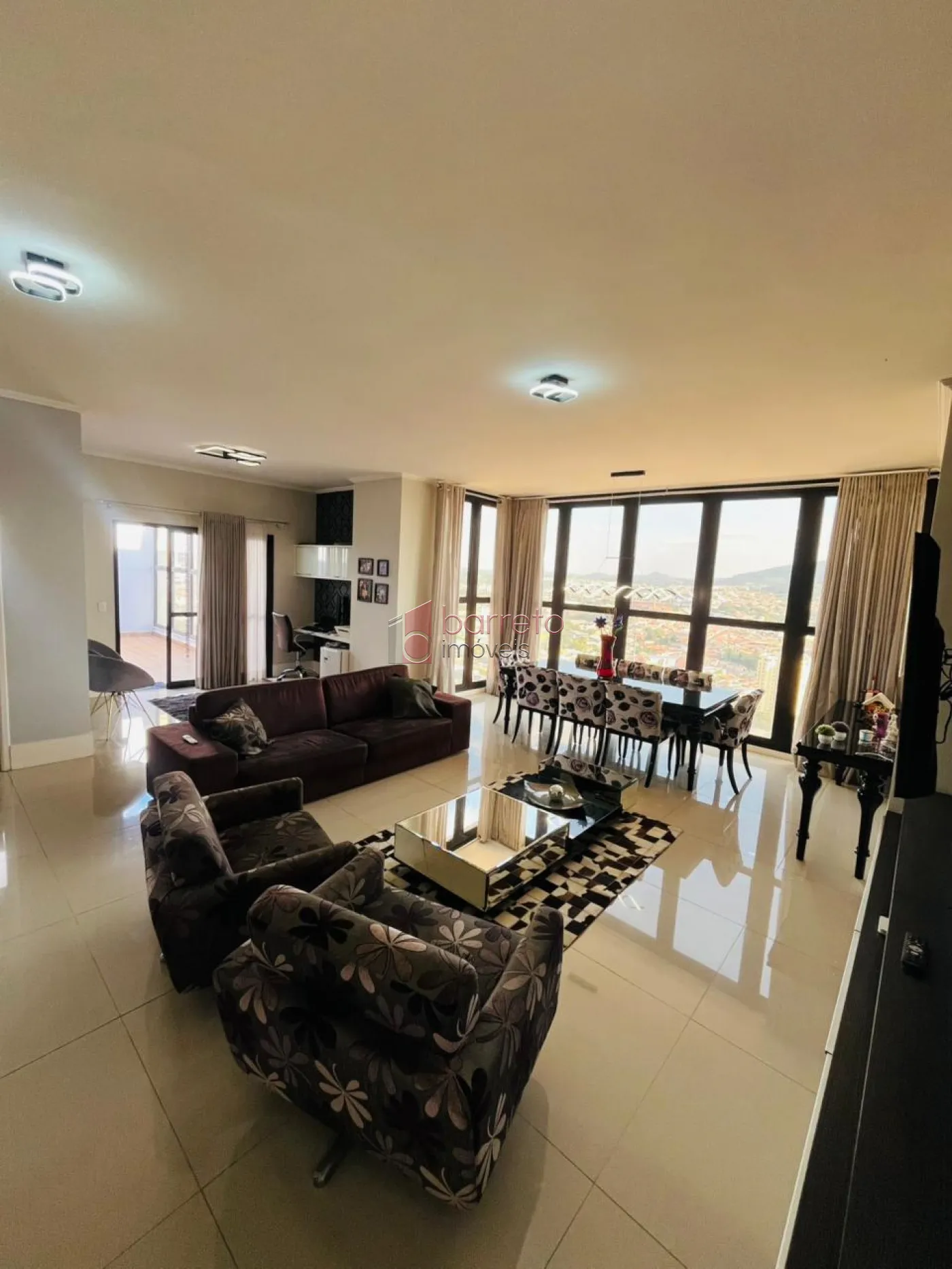 COBERTURA DUPLEX MOBILIADA PARA VENDA NO CONDOMÍNIO ANITA GARIBALDI – JUNDIAÍ/SP