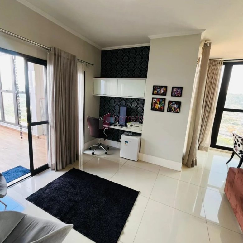 COBERTURA DUPLEX MOBILIADA PARA VENDA NO CONDOMÍNIO ANITA GARIBALDI – JUNDIAÍ/SP