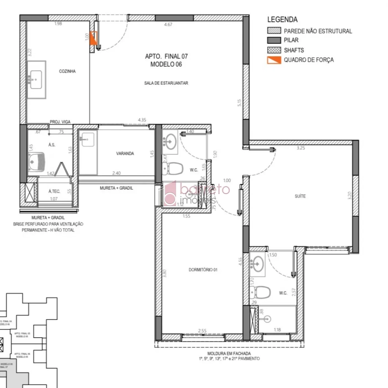 APARTAMENTO À VENDA NO CONDOMÍNIO RESORT PRIME SANTA ÂNGELA, JUNDIAÍ/SP