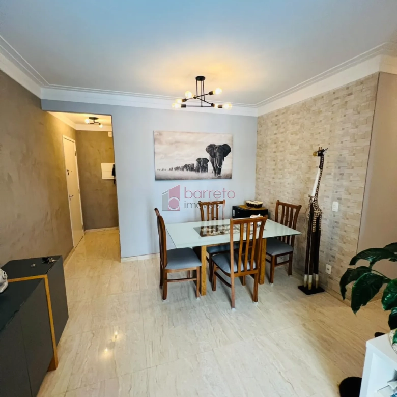 APARTAMENTO A VENDA EM JUNDIAI NO CONDOMINIO SPAZIO BONFIGLIOLI CONTENDO: