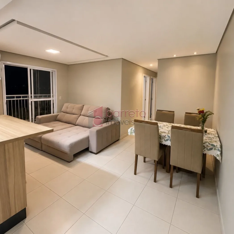 APARTAMENTO À VENDA NO RESIDENCIAL CONTEMPORÂNEO EM JUNDIAÍ-SP