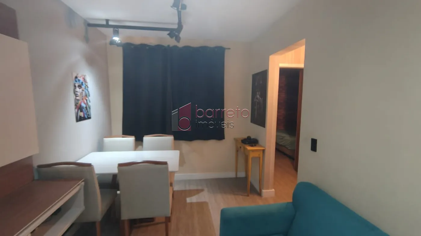 APARTAMENTO MOBILIADO PARA LOCAÇÃO E VENDA NO RESIDENCIAL PARQUE DA SERRA – JUNDIAÍ/SP