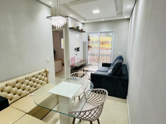 APARTAMENTO MOBILIADO PARA LOCAÇÃO NO RESIDENCIAL CAMÉLIA – JUNDIÁI/SP
