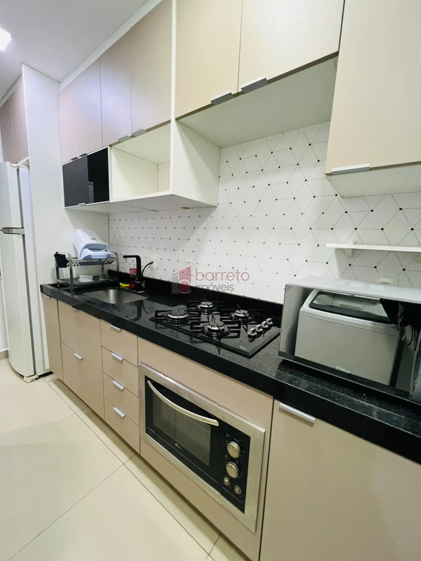 APARTAMENTO MOBILIADO PARA LOCAÇÃO NO RESIDENCIAL CAMÉLIA – JUNDIÁI/SP