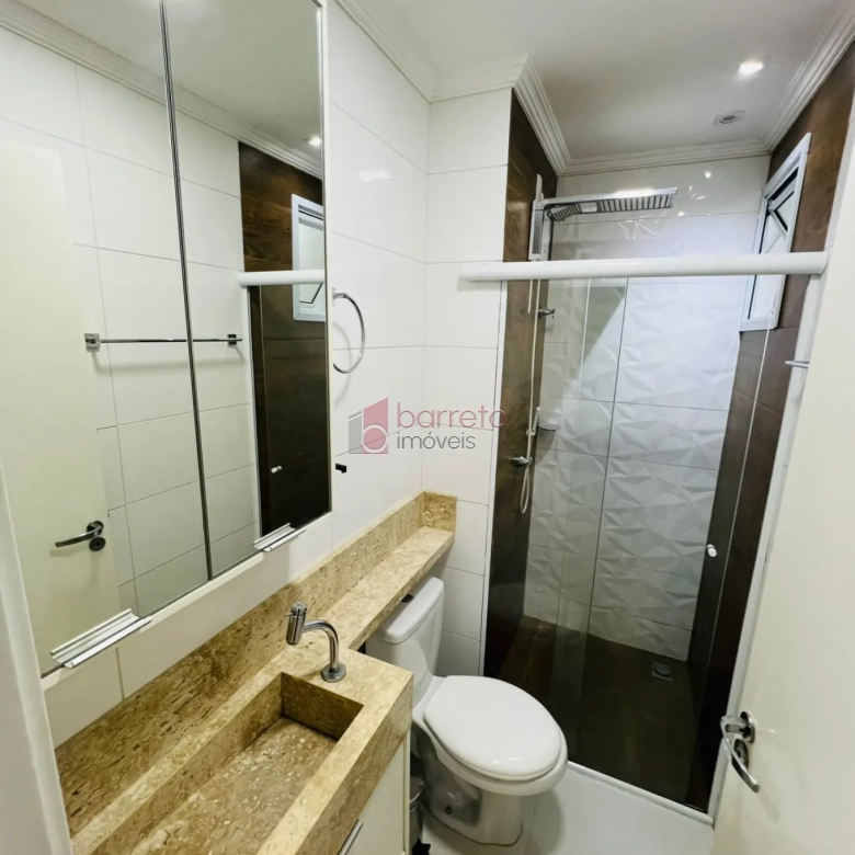 APARTAMENTO MOBILIADO PARA LOCAÇÃO NO RESIDENCIAL CAMÉLIA – JUNDIÁI/SP