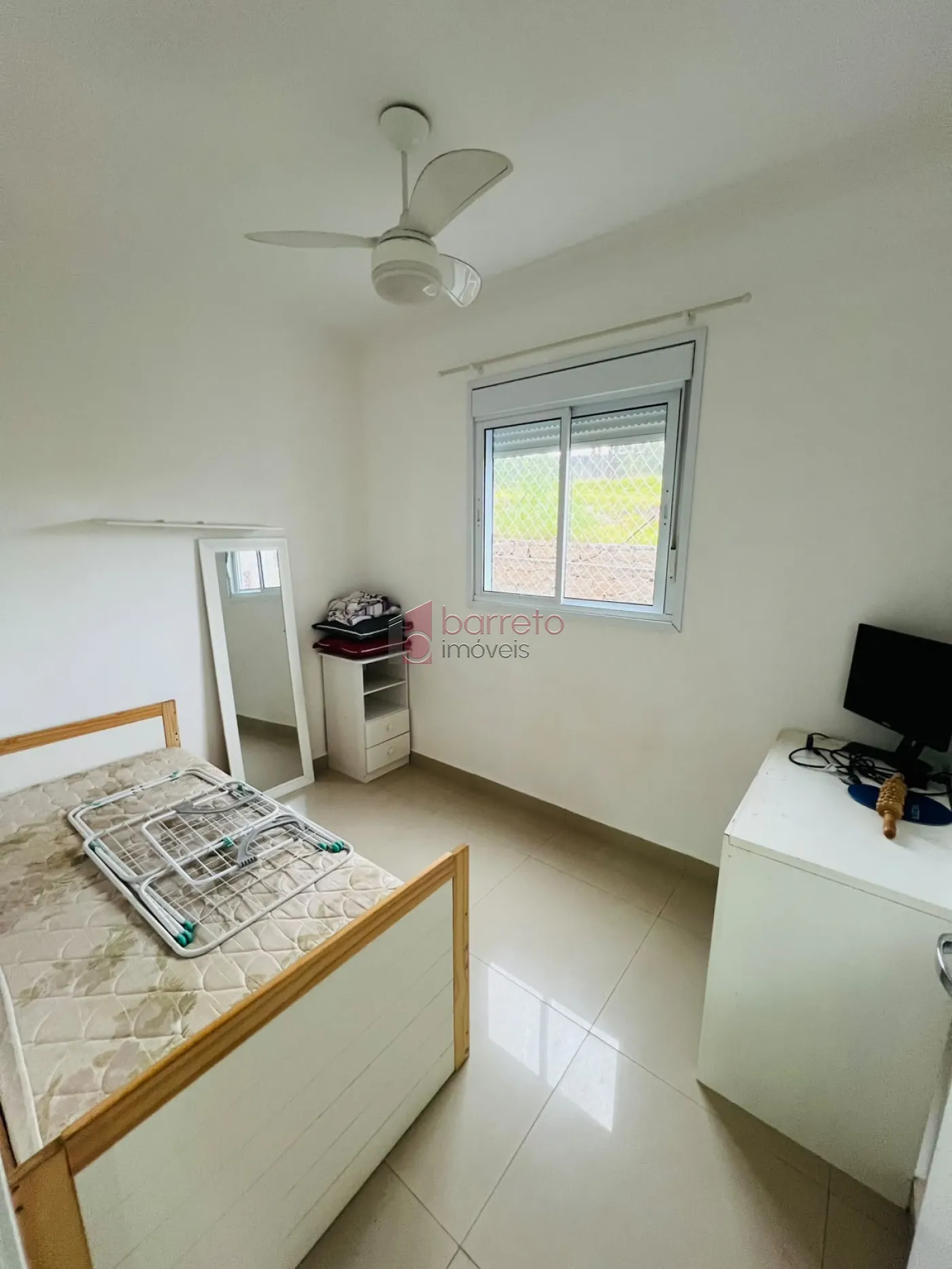 APARTAMENTO MOBILIADO PARA LOCAÇÃO NO RESIDENCIAL CAMÉLIA – JUNDIÁI/SP