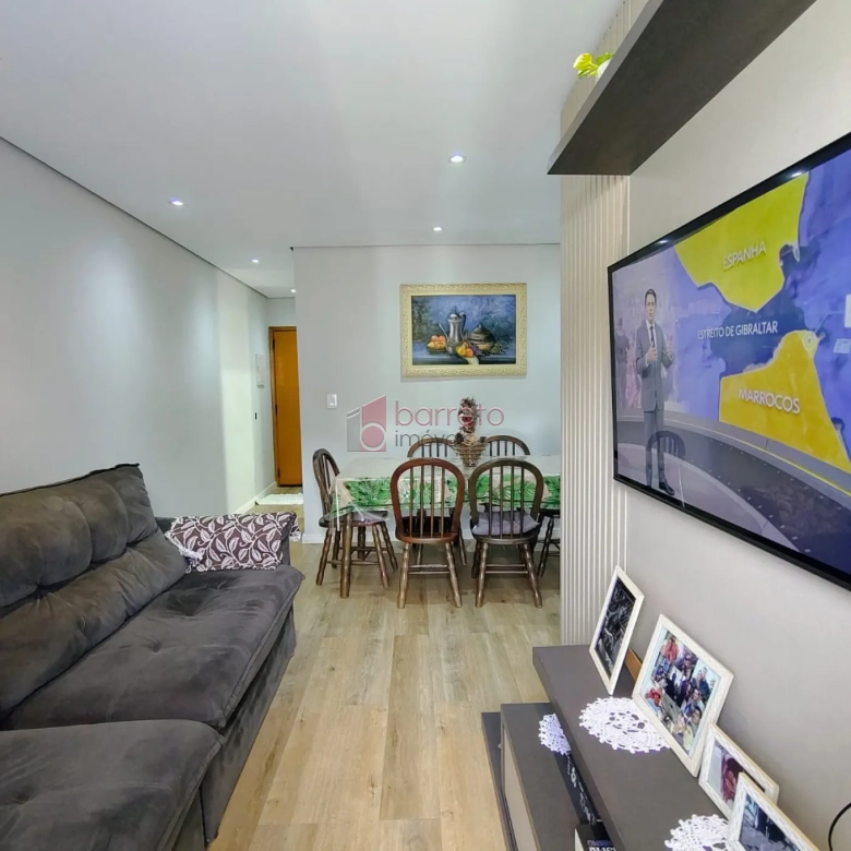 APARTAMENTO À VENDA NO CONDOMÍNIO ILHA DAS FLORES I – BAIRRO VILA JOANA – JUNDIAÍ/SP