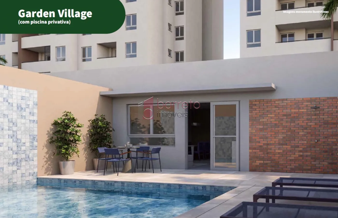 APARTAMENTO GARDEN À VENDA NO CONDOMÍNIO MAITÁ RESIDENCIAL – PARQUE DA REPRESA – JUNDIAÍ/SP