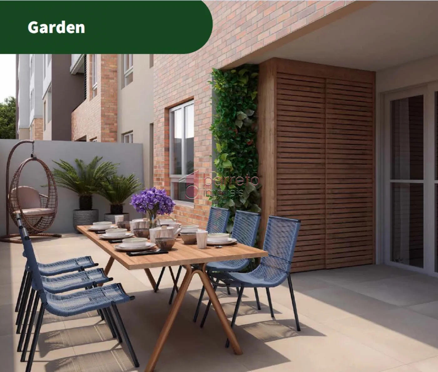 APARTAMENTO GARDEN À VENDA NO CONDOMÍNIO MAITÁ RESIDENCIAL – PARQUE DA REPRESA – JUNDIAÍ/SP