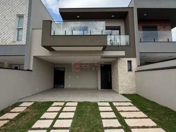 CASA SOBRADO COM 03 QUARTOS À VENDA NO CONDOMÍNIO RESERVA DA MATA – CORRUPIRA – JUNDIAÍ/SP