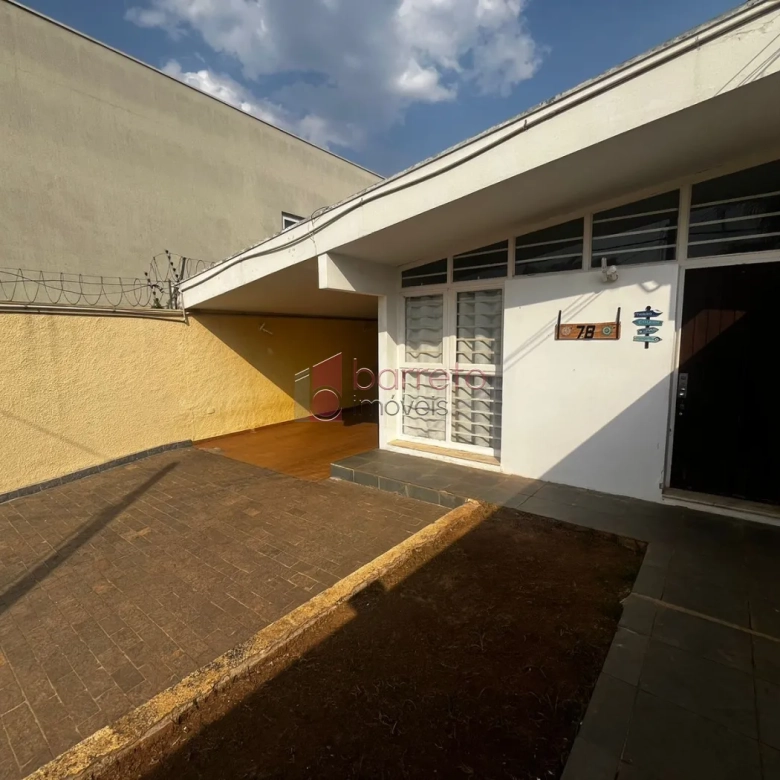 CASA PARA LOCAÇÃO E VENDA NO JARDIM BRASIL – JUNDIAÍ/SP