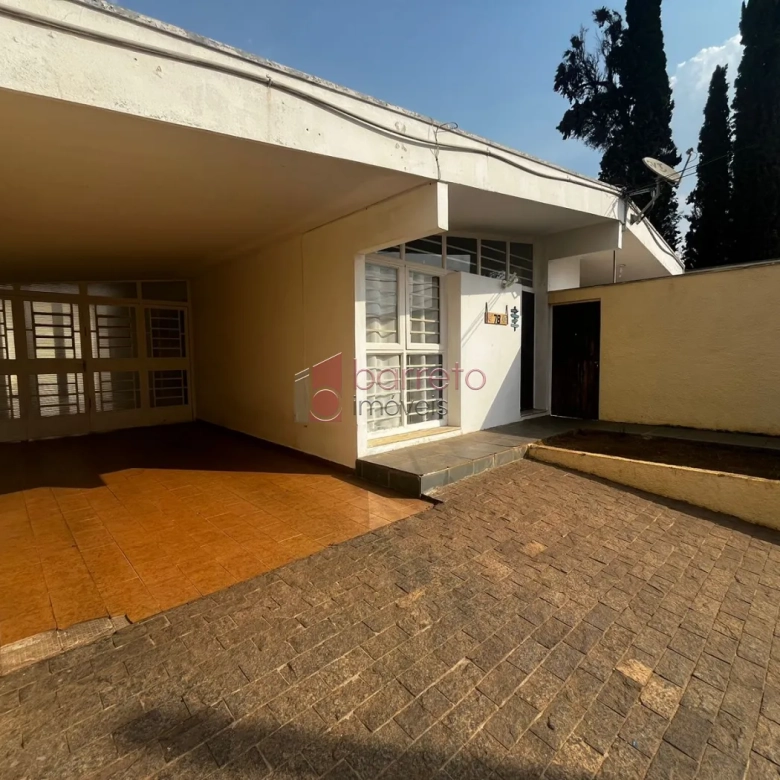 CASA PARA LOCAÇÃO E VENDA NO JARDIM BRASIL – JUNDIAÍ/SP