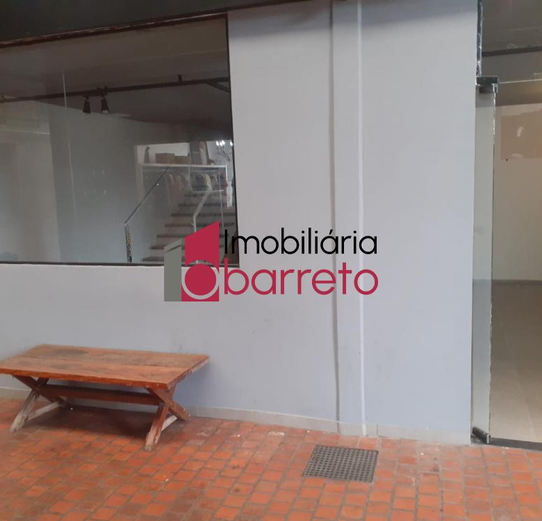 SALÃO COMERCIAL PARA LOCAÇÃO NO BAIRRO ANHANGABAÚ – JUNDIAÍ/SP
