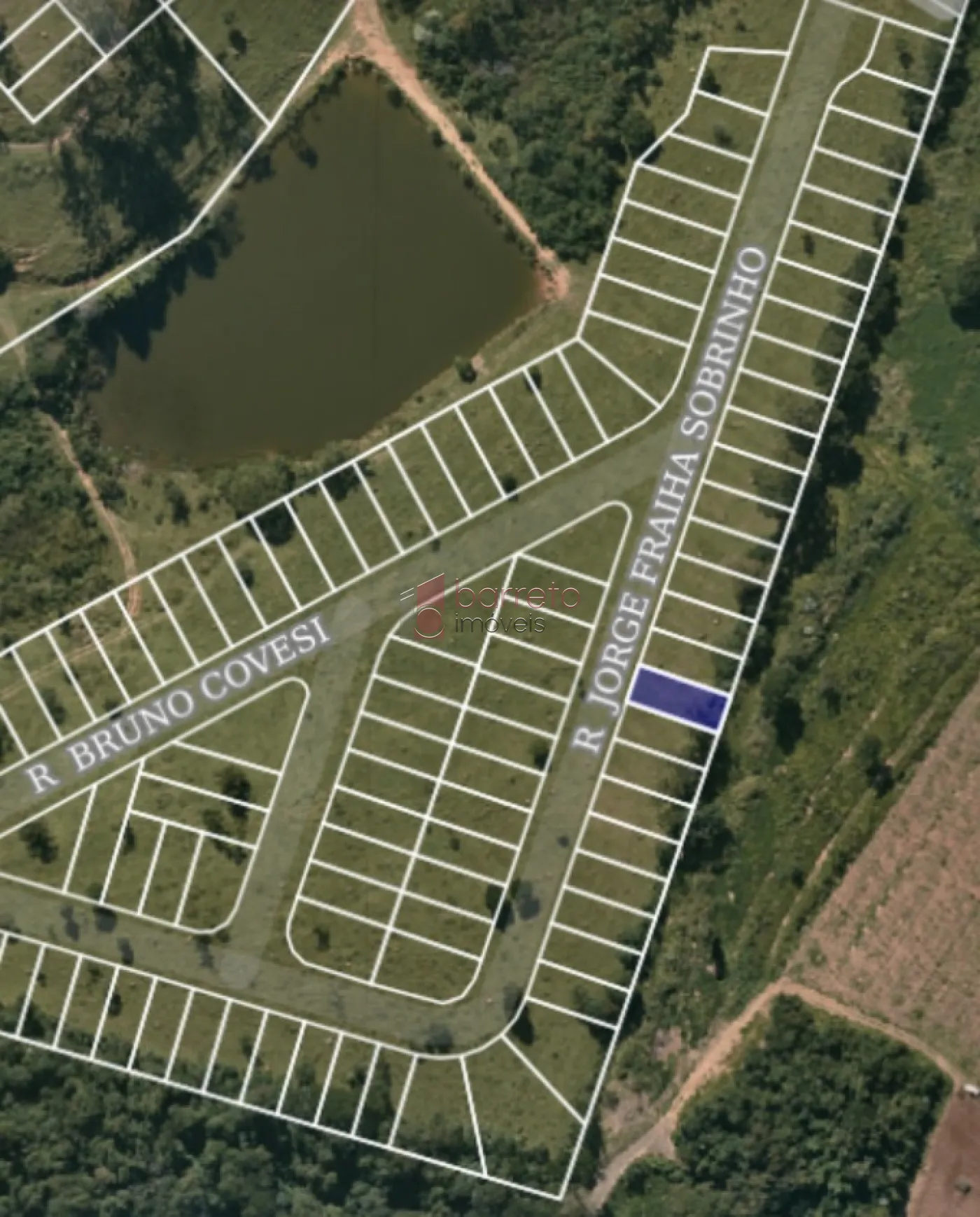 TERRENO À VENDA COM 250M²  NO RESIDENCIAL LAGO AZUL NO BAIRRO RECANTO QUARTO CENTENÁRIO EM JUNDIAÍ-SP