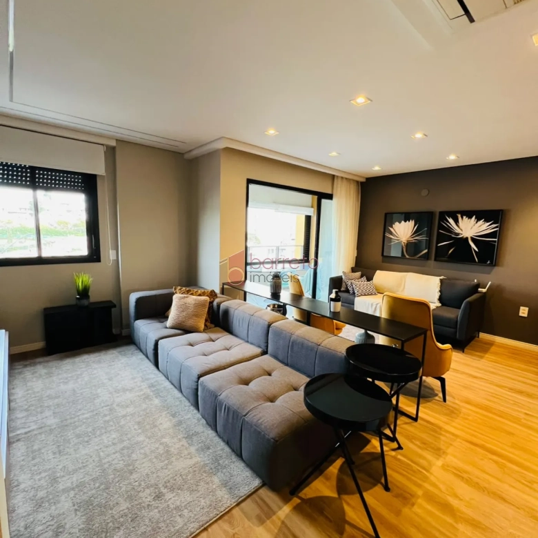 APARTAMENTO MOBILIADO PARA LOCAÇÃO NO CONDOMÍNIO ODEON – JUNDIAÍ/SP