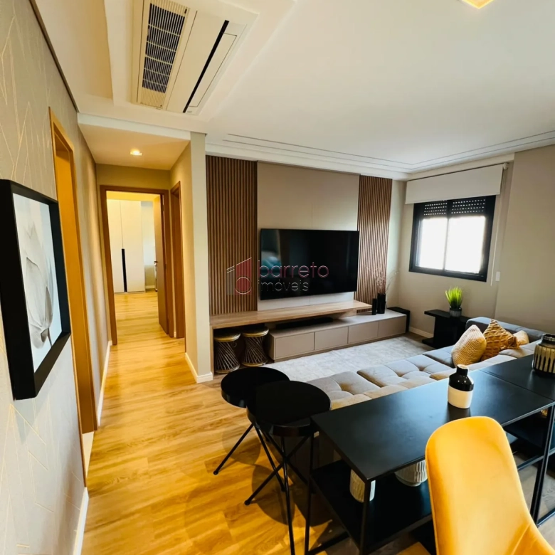 APARTAMENTO MOBILIADO PARA LOCAÇÃO NO CONDOMÍNIO ODEON – JUNDIAÍ/SP
