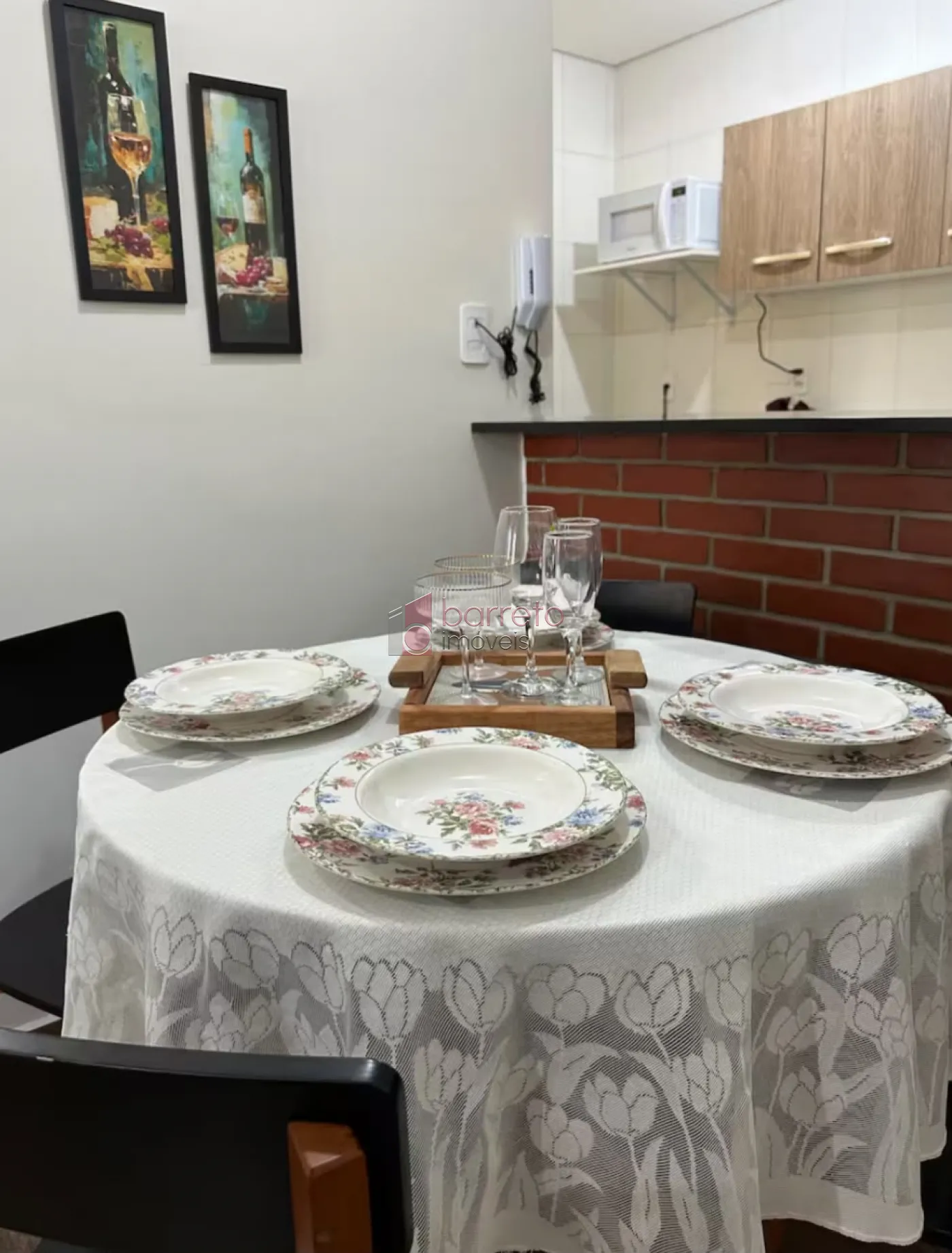 APARTAMENTO SEMI MOBILIADO PARA LOCAÇÃO NO CONDOMÍNIO TULIPAS GARDEN RESIDENCE – JUNDIAÍ/SP