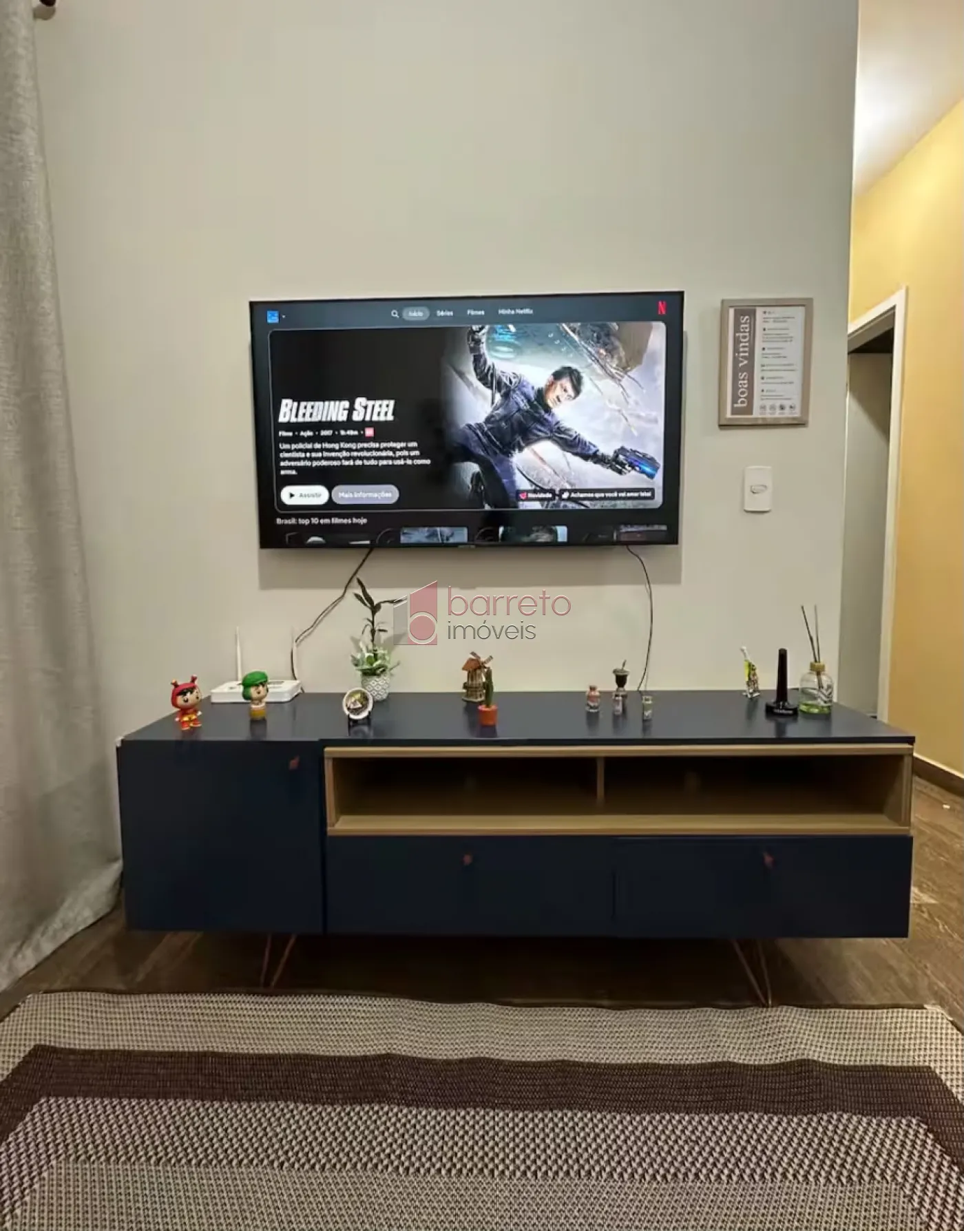 APARTAMENTO SEMI MOBILIADO PARA LOCAÇÃO NO CONDOMÍNIO TULIPAS GARDEN RESIDENCE – JUNDIAÍ/SP