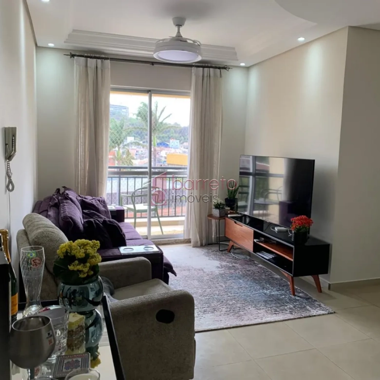 APARTAMENTO À VENDA PORTEIRA FECHADA NO CONDOMÍNIO CITTA DI ROMA – BAIRRO DO RETIRO – JUNDIAÍ/SP