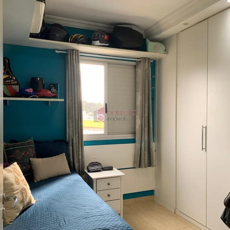 APARTAMENTO À VENDA PORTEIRA FECHADA NO CONDOMÍNIO CITTA DI ROMA – BAIRRO DO RETIRO – JUNDIAÍ/SP