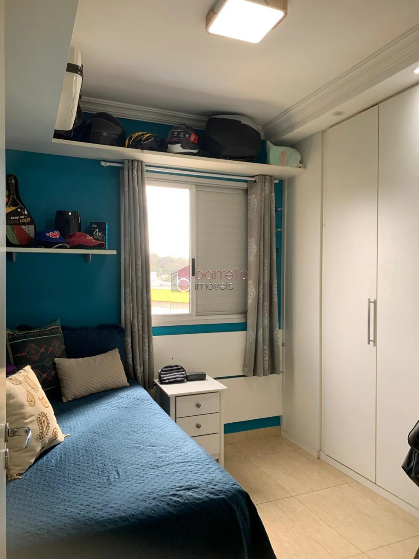 APARTAMENTO À VENDA PORTEIRA FECHADA NO CONDOMÍNIO CITTA DI ROMA – BAIRRO DO RETIRO – JUNDIAÍ/SP