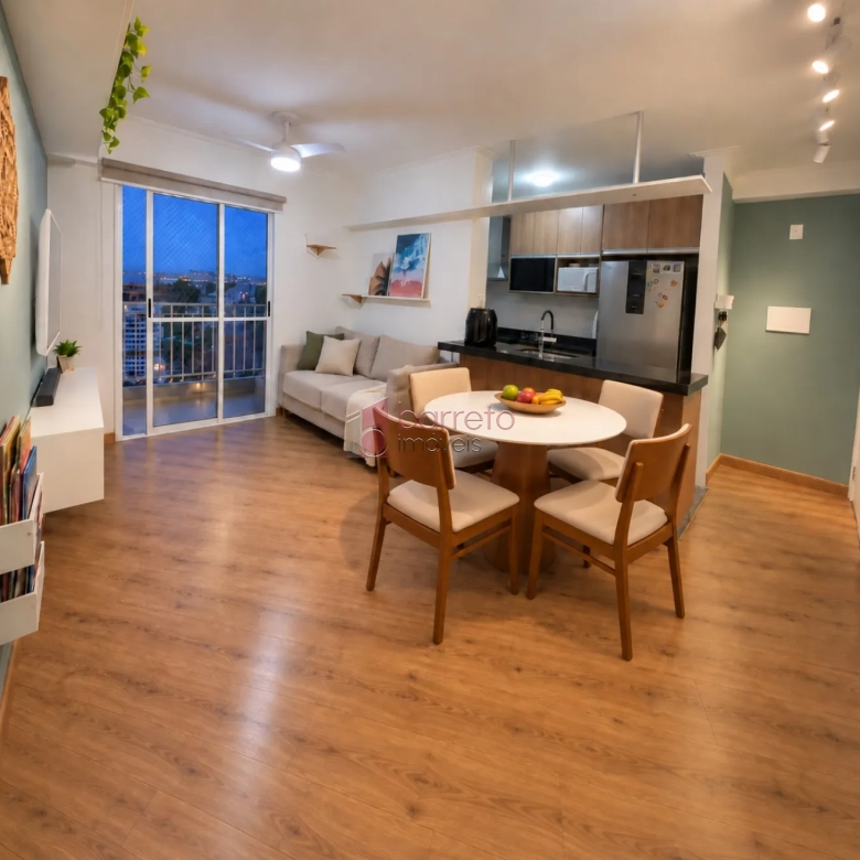 APARTAMENTO À VENDA NO CONDOMÍNIO PRACTICE CLUB HOUSE – VILA DAS HORTÊNCIAS – JUNDIAÍ/SP