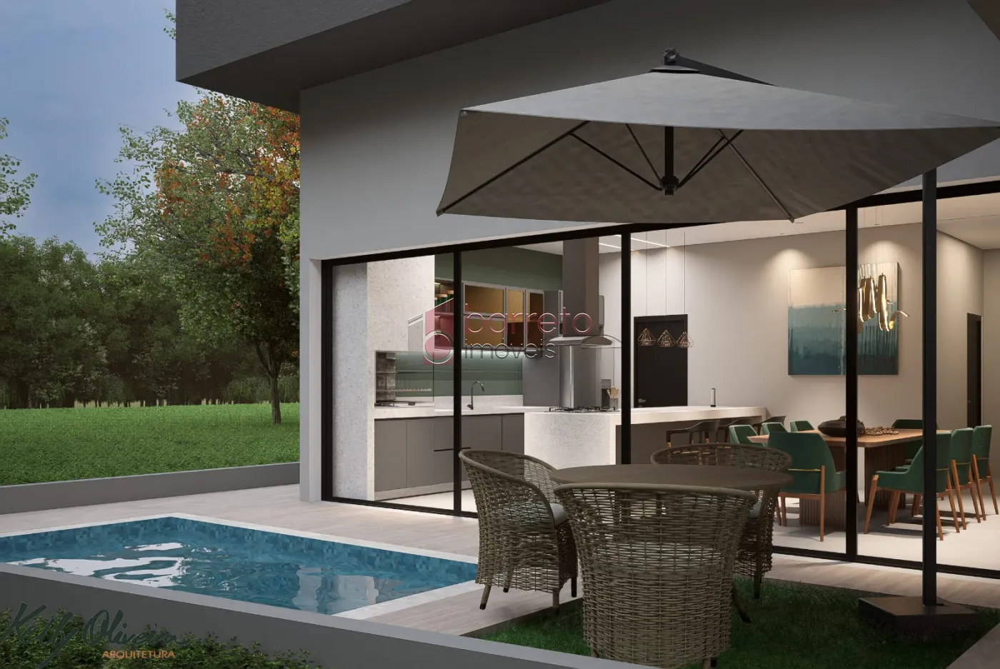 CASA TÉRREA COM 03 SUÍTES À VENDA NO CONDOMÍNIO TERRAS DE GÊNOVA – JUNDIAÍ/SP