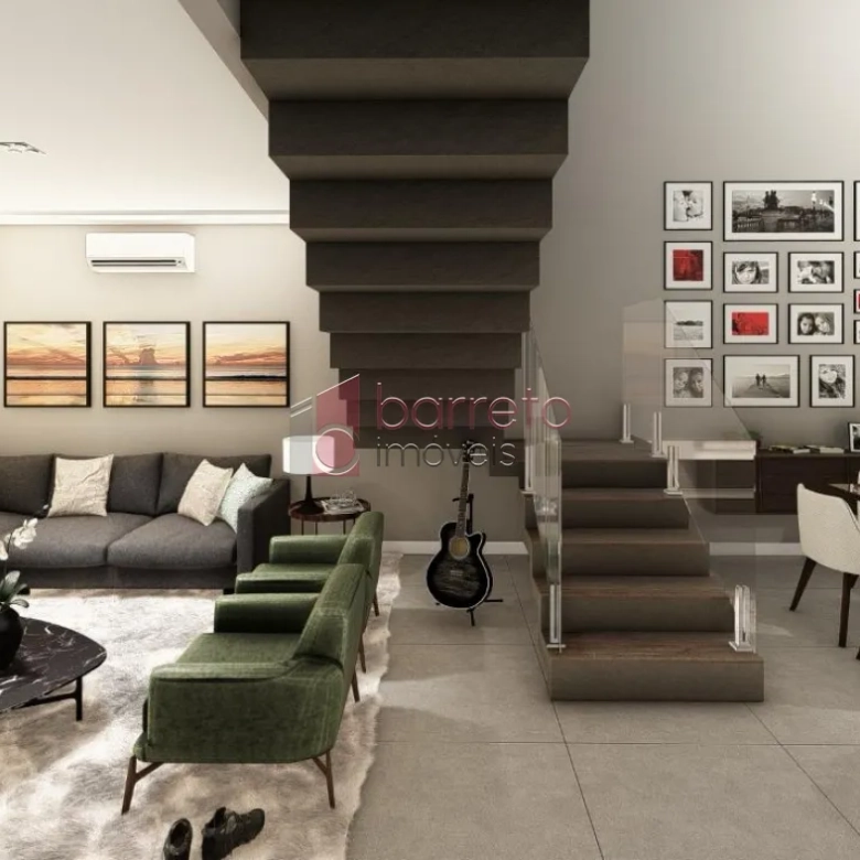 CASA SOBRADO COM 03 QUARTOS À VENDA NO CONDOMÍNIO RESIDENCIAL DOS IPÊS – JUNDIAÍ/SP