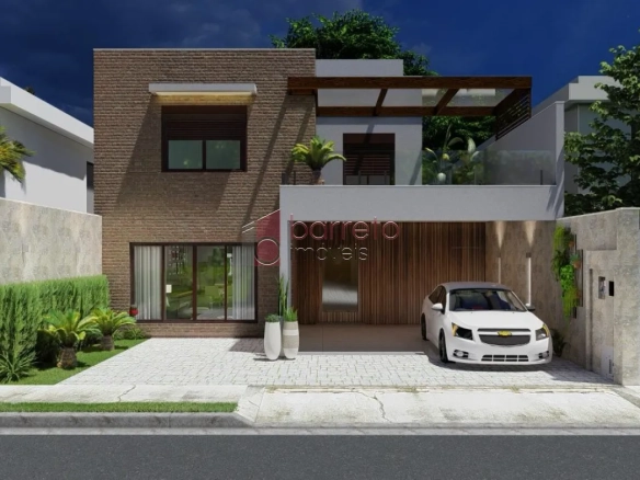 CASA SOBRADO COM 03 QUARTOS À VENDA NO CONDOMÍNIO RESIDENCIAL DOS IPÊS – JUNDIAÍ/SP