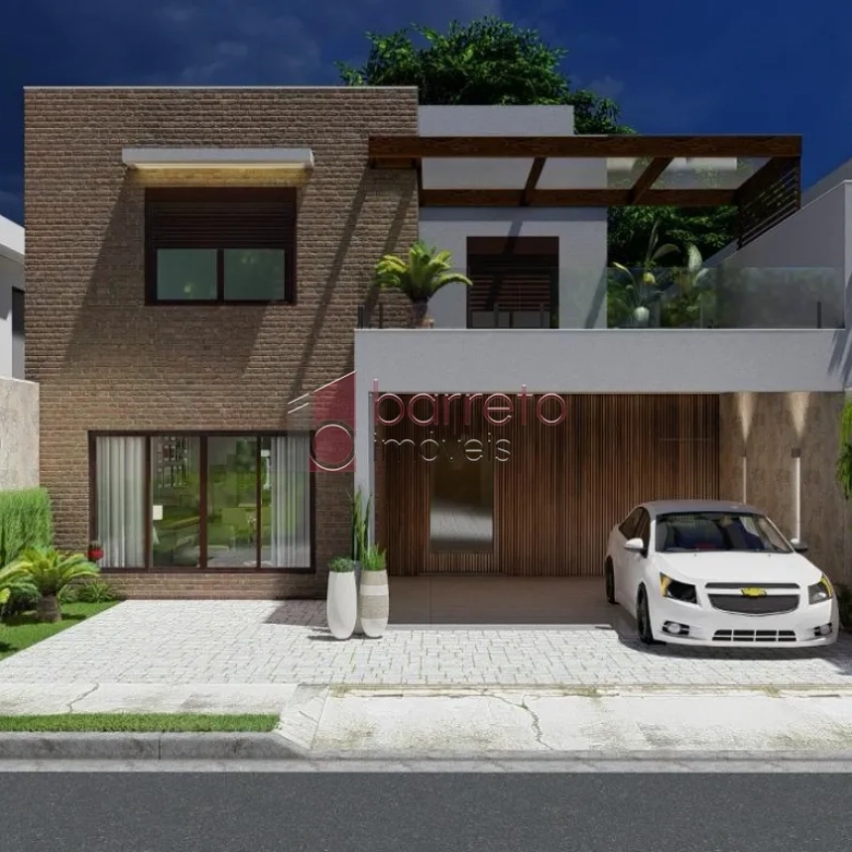 CASA SOBRADO COM 03 QUARTOS À VENDA NO CONDOMÍNIO RESIDENCIAL DOS IPÊS – JUNDIAÍ/SP