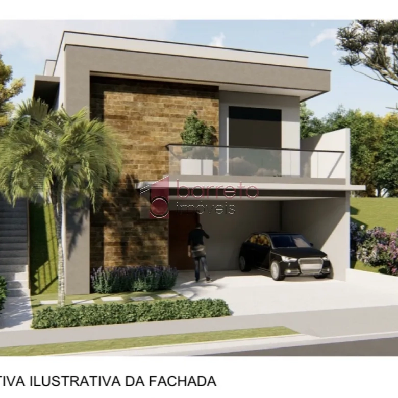 SOBRADO À VENDA – 03 QUARTOS – CONDOMÍNIO RESERVA ERMIDA II – JUNDIAÍ/SP