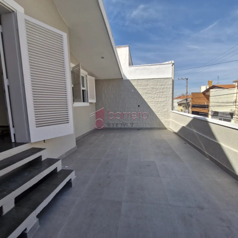 SOBRADO RESIDENCIAL PARA LOCAÇÃO NO CENTRO – JUNDIAÍ/SP
