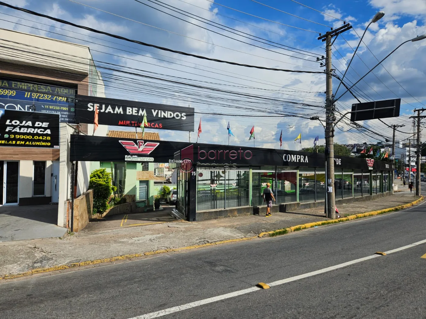 LOJA COM 716 M² DE CONSTRUÇÃO À VENDA NA AV. FERNANDO PAES LEME – CENTRO DE VÁRZEA PAULISTA/SP
